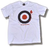 View Item DMC My Generation Mod Retro Turntable T Shirt White 